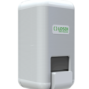 Dosificador Jabón Líquido 1L Eco-Luxe Blanco Losdi