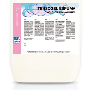 GEL DE MANOS TENSOGEL ESPUMA VIJUSA 5L