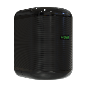Dispensador papel mecha Eco-Luxe Negro Losdi