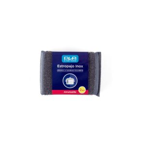 Estropajo Almohadilla Acero Inox (Pack 2 uds.)
