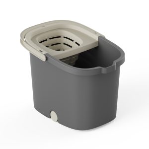 Cubo Rectangular 16L + Escurridor PLASTIKEN