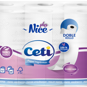 Higiénico CETI NICE PLUS PREMIUM 12u