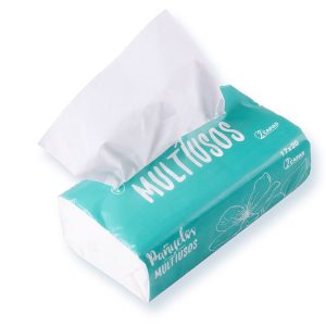 Pañuelo facial Multiusos 2 capas 150u